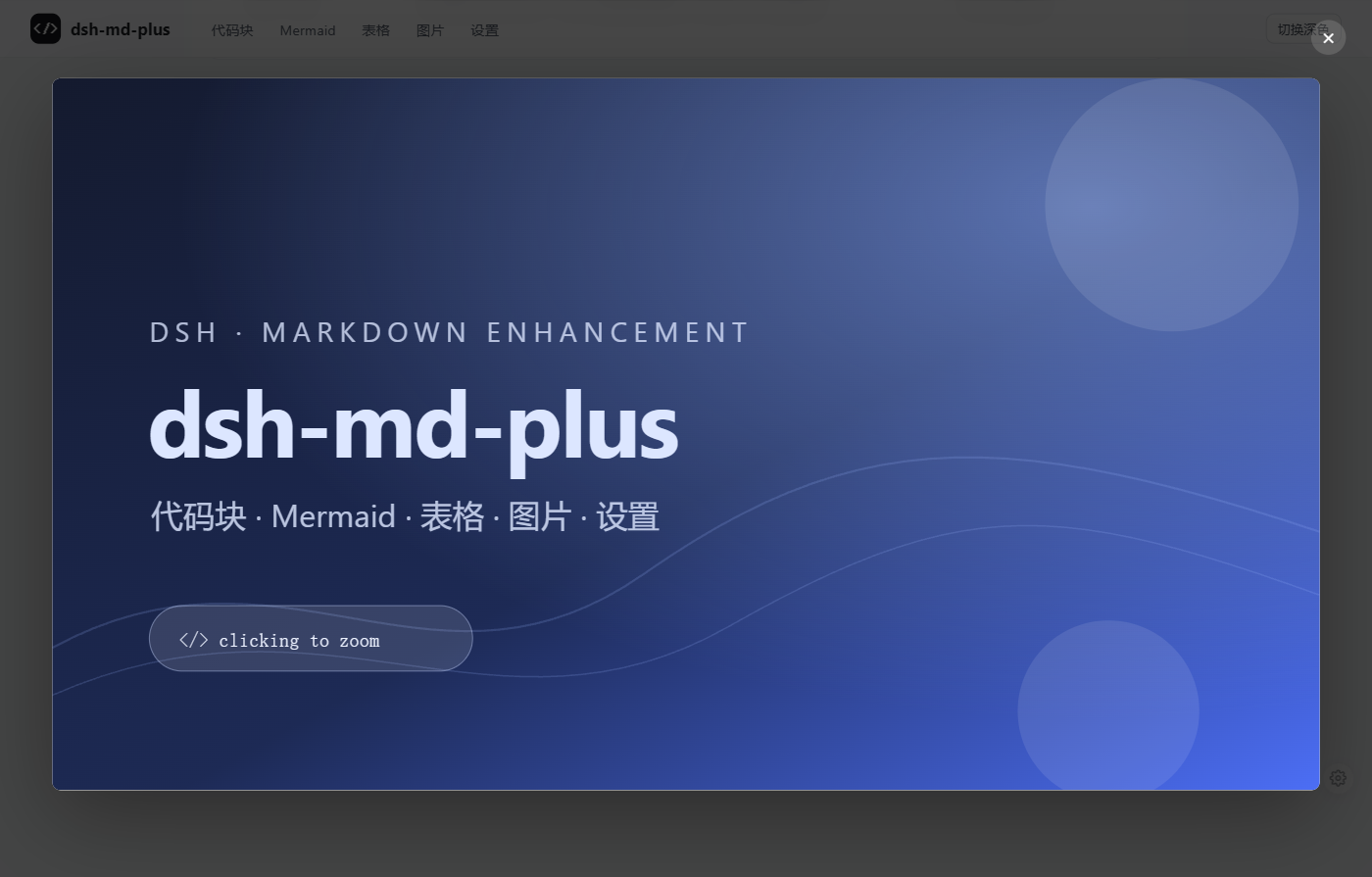图片放大预览